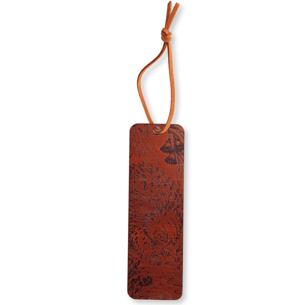 Echidna Timber Bookmark
