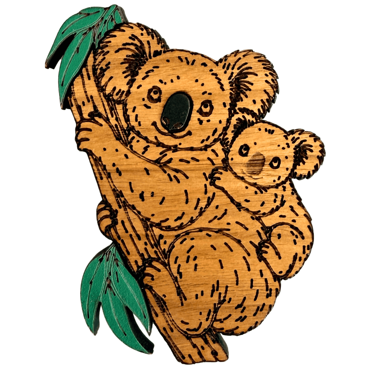 Koala Timber Magnet
