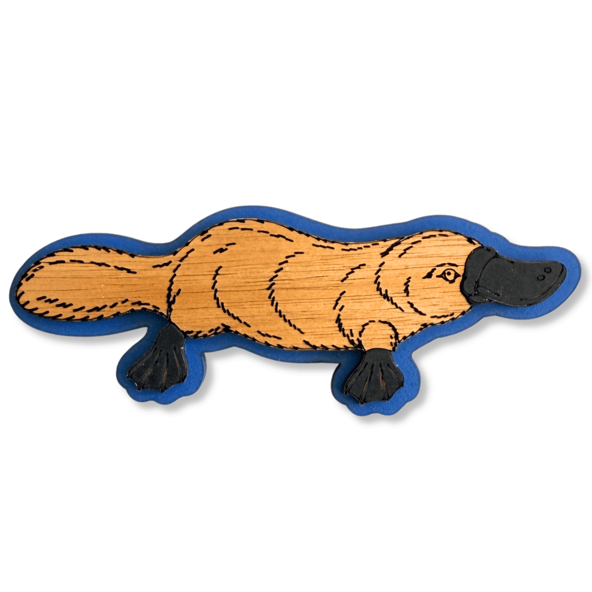 Platypus Timber Magnet