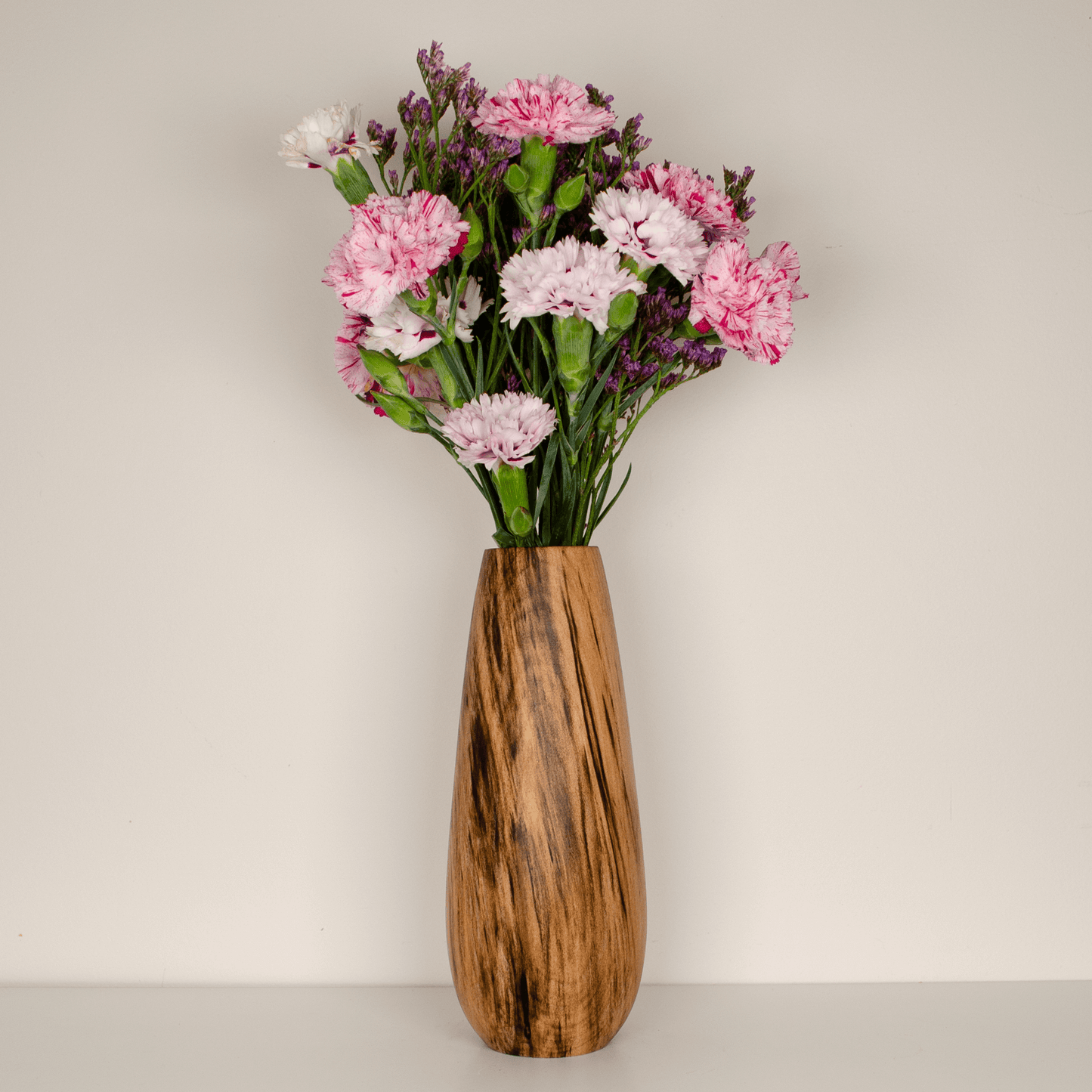 Spalted Sassafras Teardrop Vase