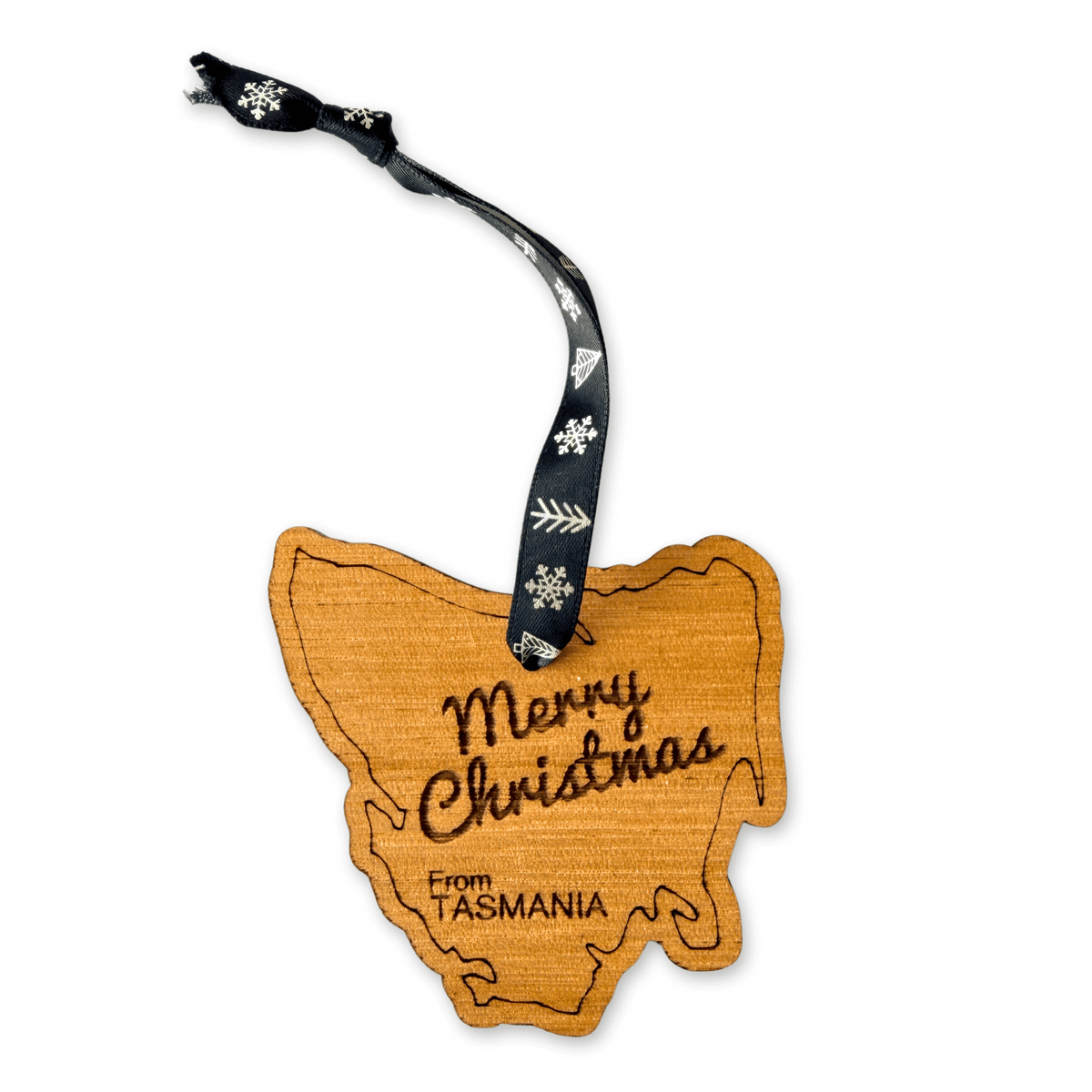 Tasmanian Timber Christmas Ornament