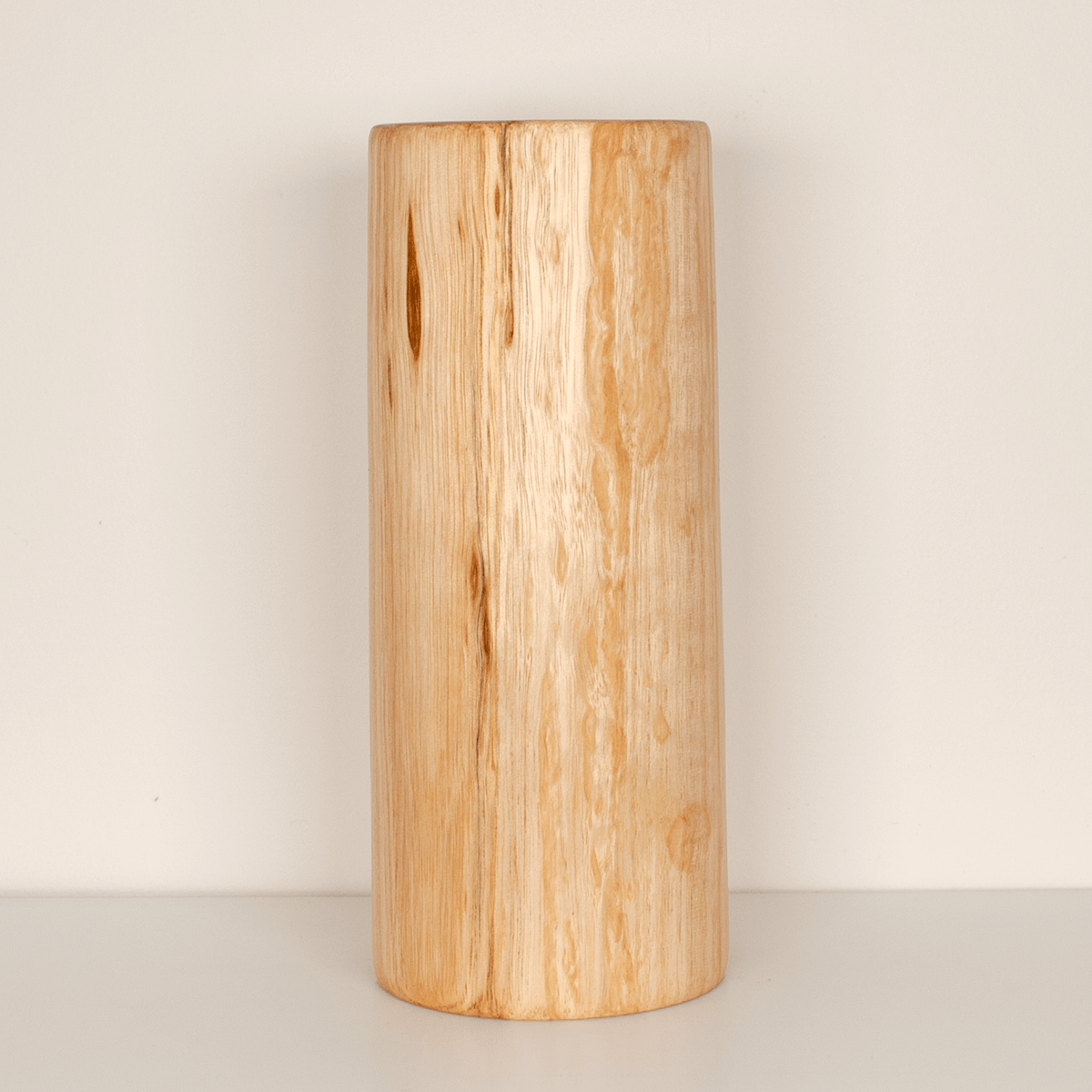 Tasmanian Oak straight Timber Vase