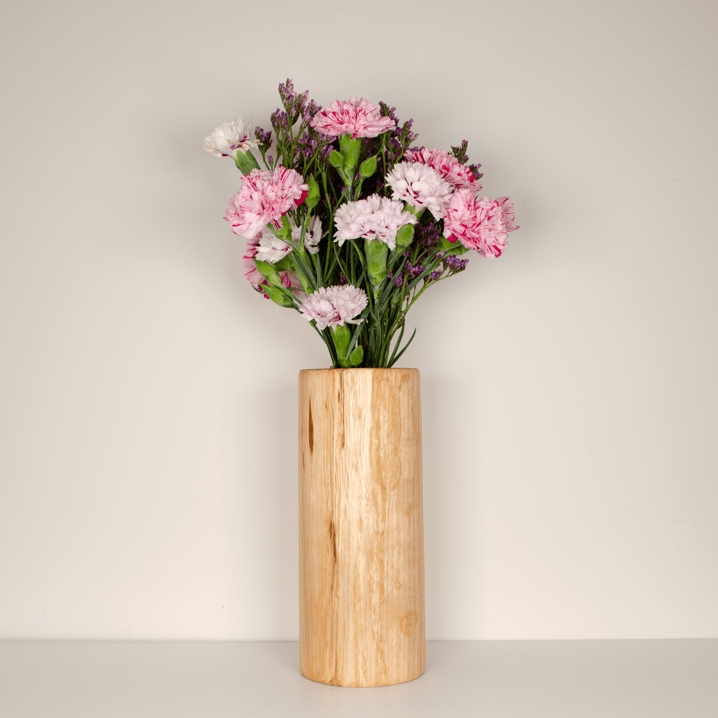 Tasmanian Oak straight Timber Vase