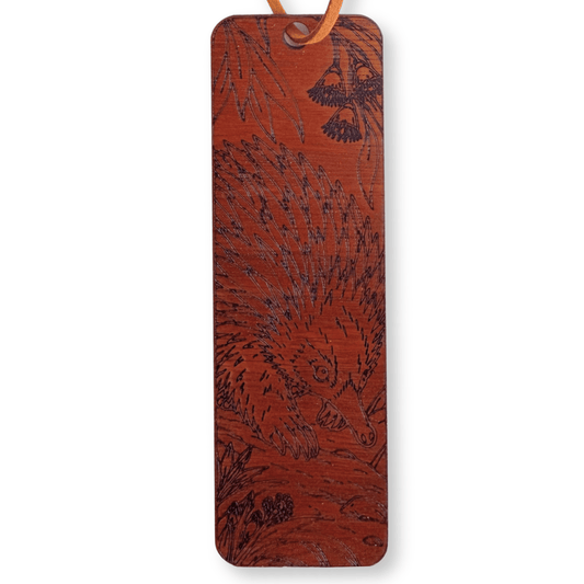 Echidna Timber Bookmark