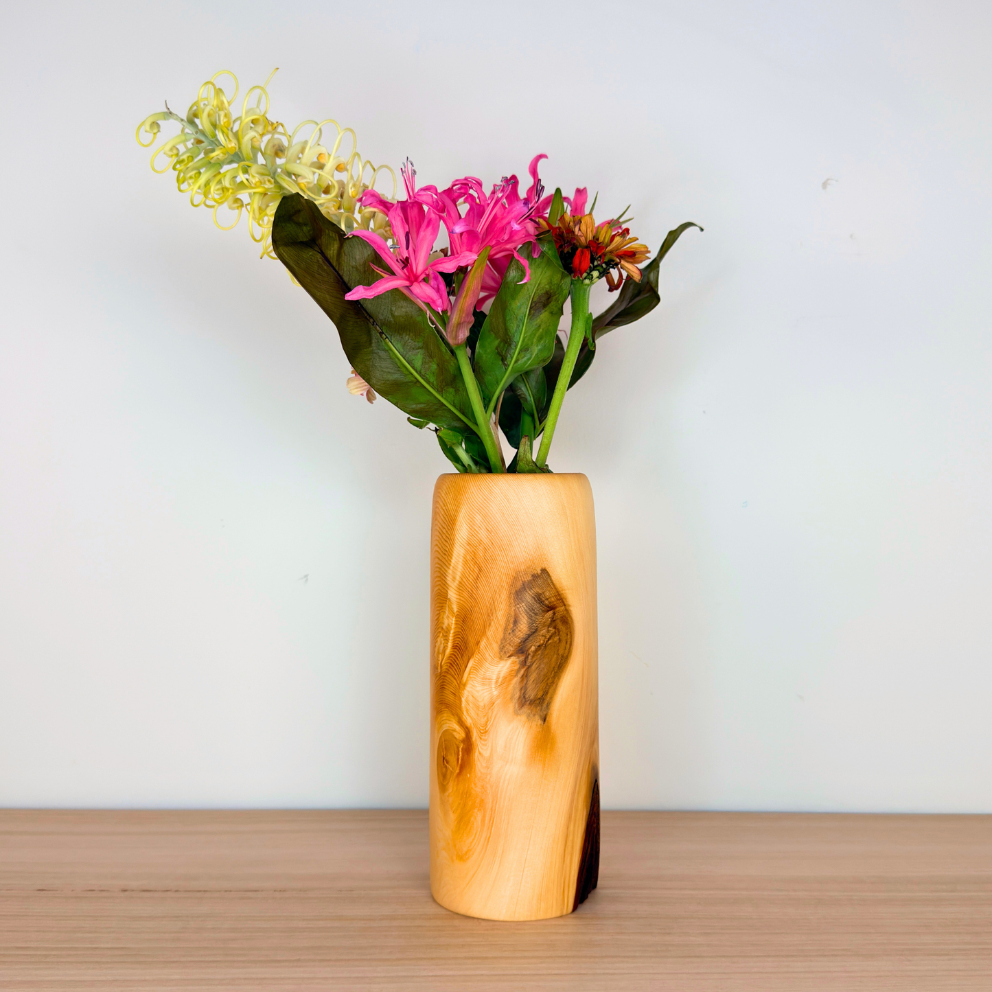 Huon Pine Straight Vase