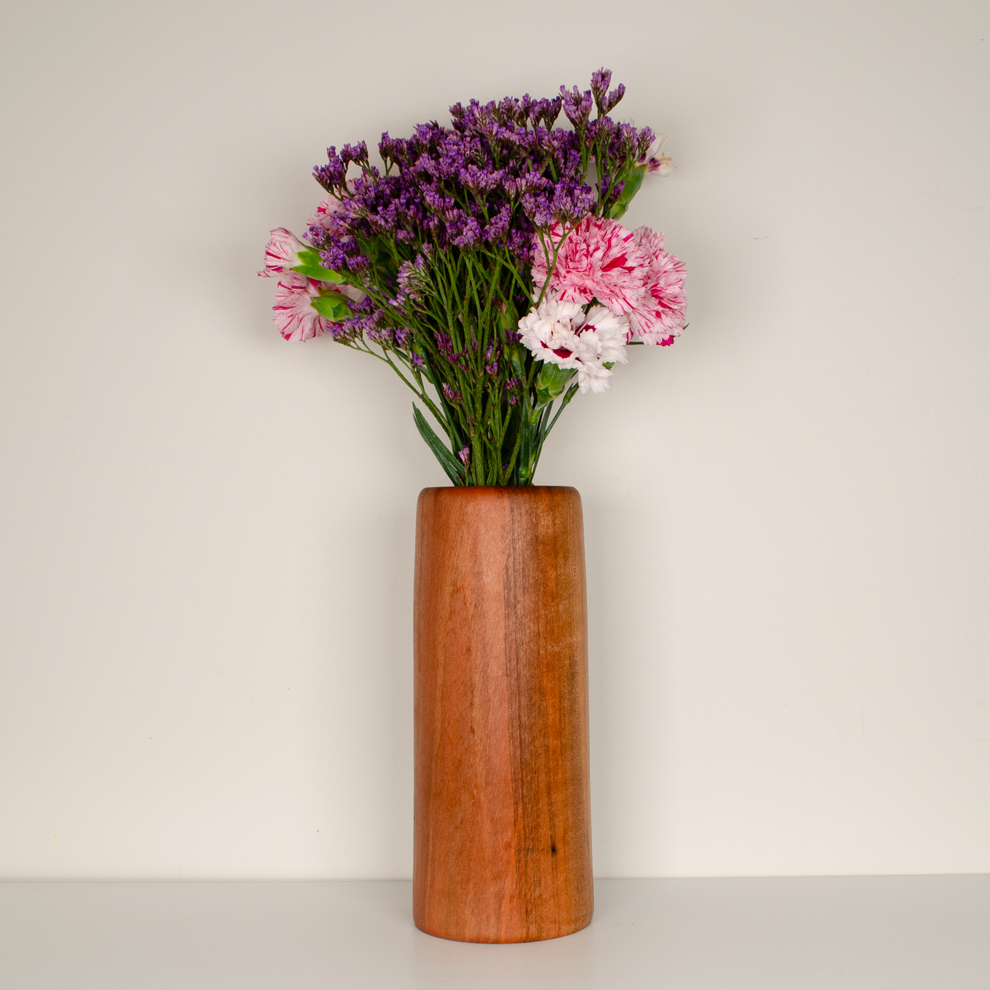 Myrtle Straight Timber Vase Live Edge