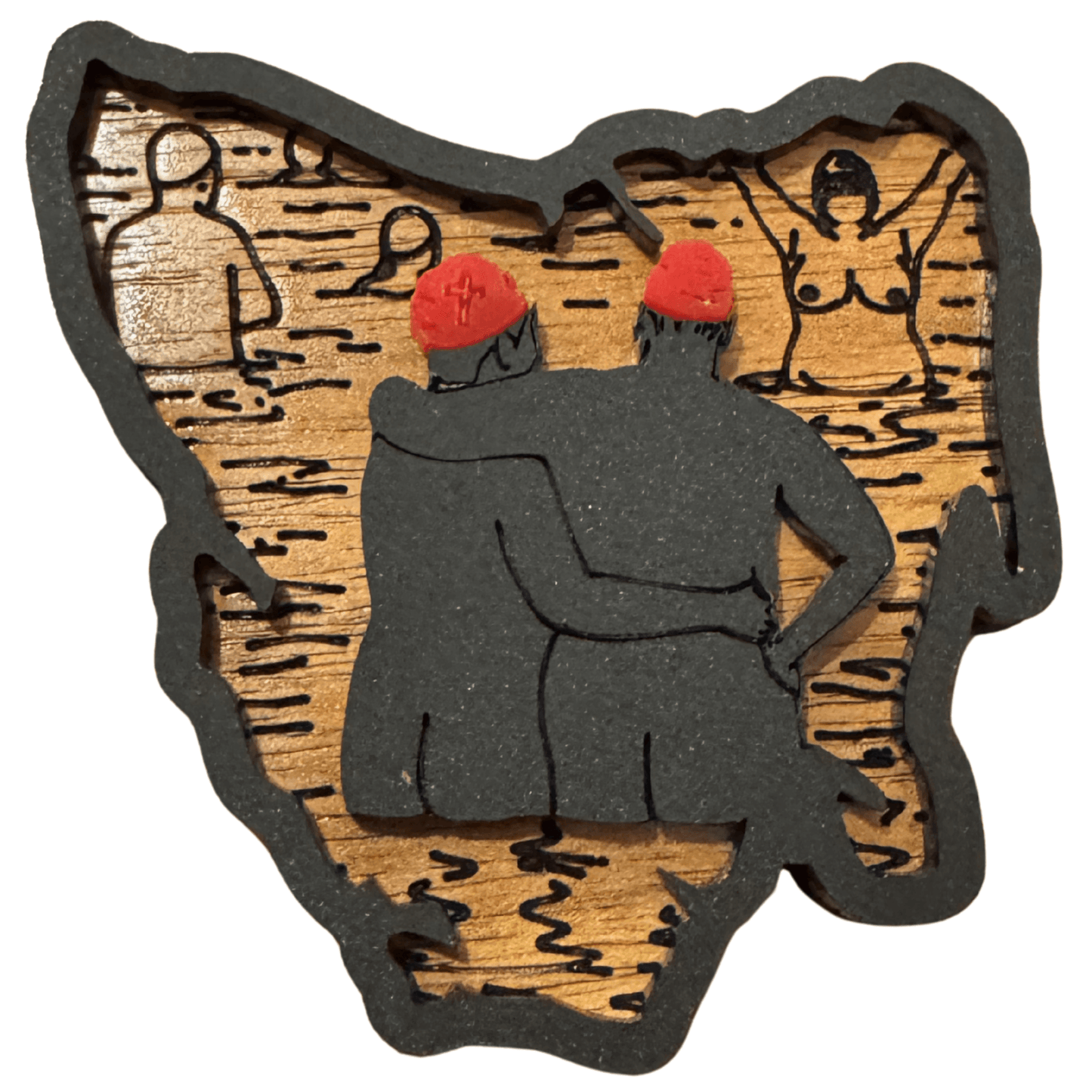 Tasmanian Nude Swim Magnet