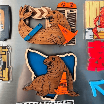 Neilzilla Magnet