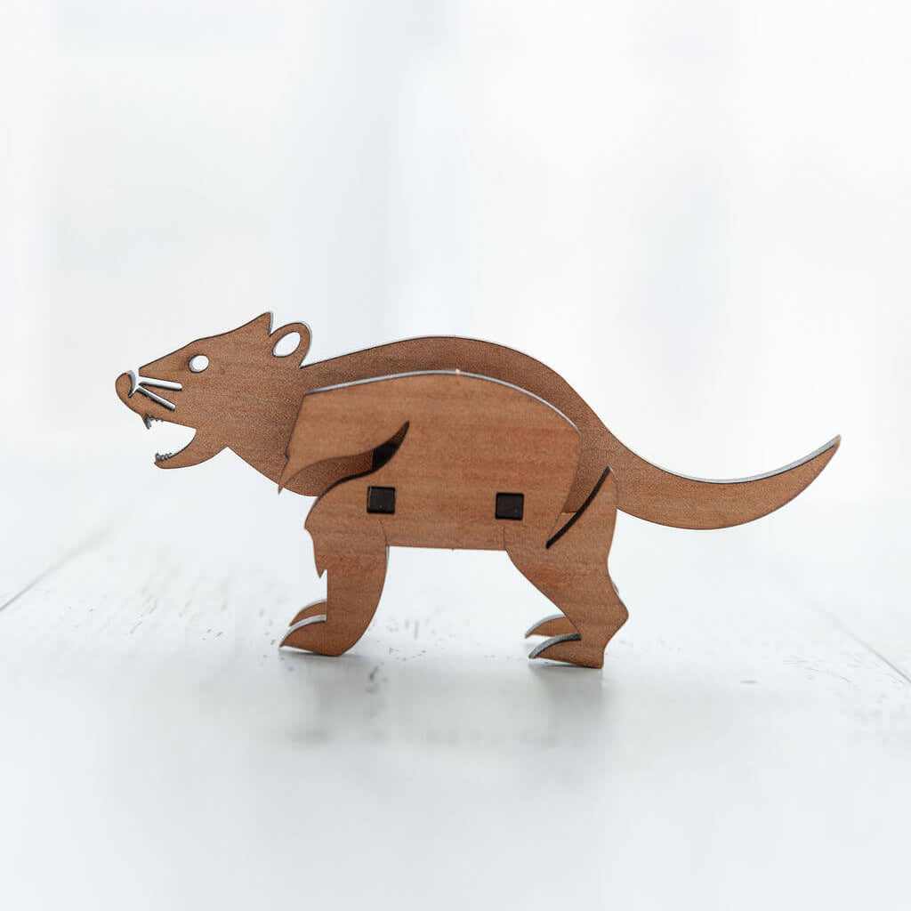 Tasmanian Devil 3D Puzzle in Myrtle