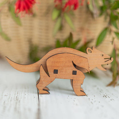 Tasmanian Devil 3D Puzzle in Myrtle