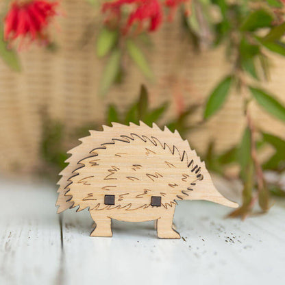 Echidna 3D Puzzle in Tasmanian Oak