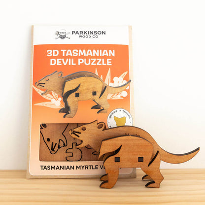 Tasmanian Devil 3D Puzzle in Myrtle
