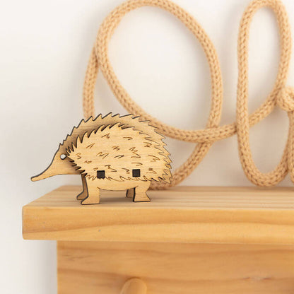 Echidna 3D Puzzle in Tasmanian Oak