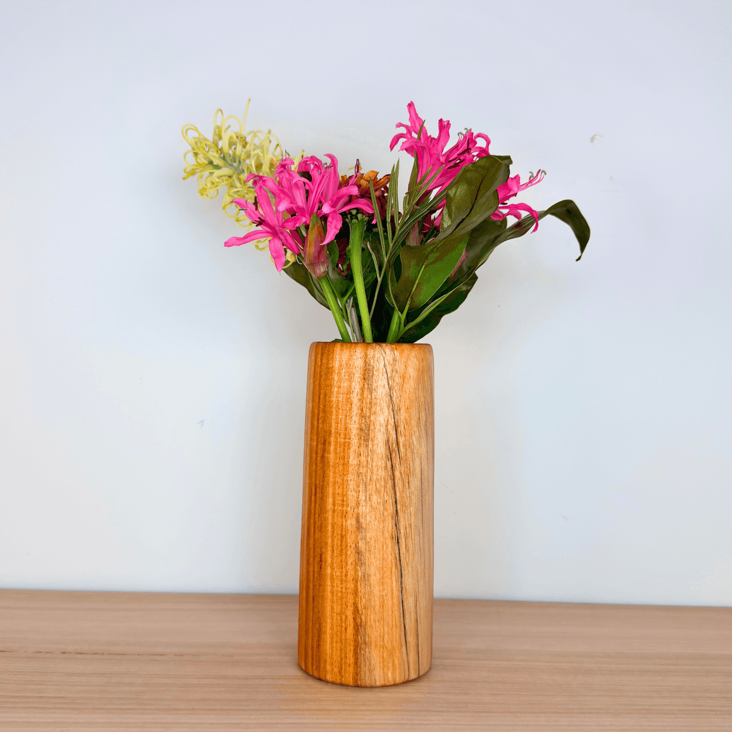 Silver Wattle Straight Vase