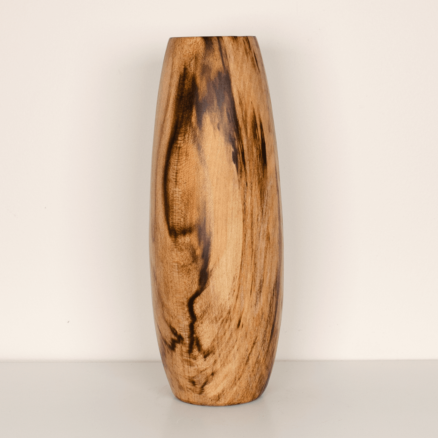 Spalted Sassafras Curve Vase