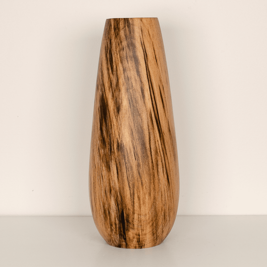 Spalted Sassafras Teardrop Vase