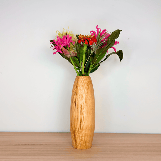 Tasmania Oak Curve Vase
