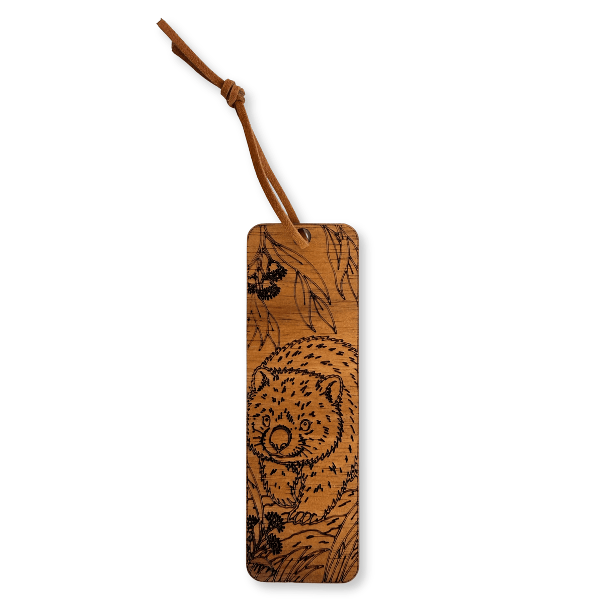 Wombat Timber Bookmark