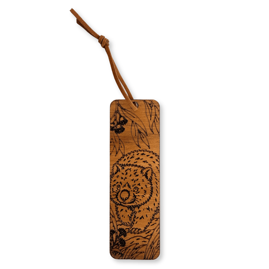 Wombat Timber Bookmark