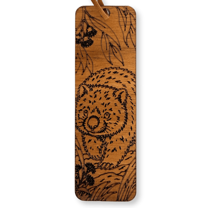 Wombat Timber Bookmark